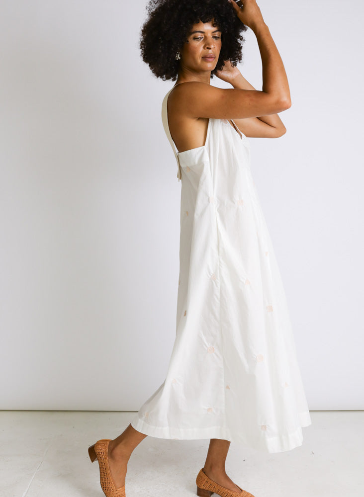 One of a Kind | Tania Dress, white shapes, size S