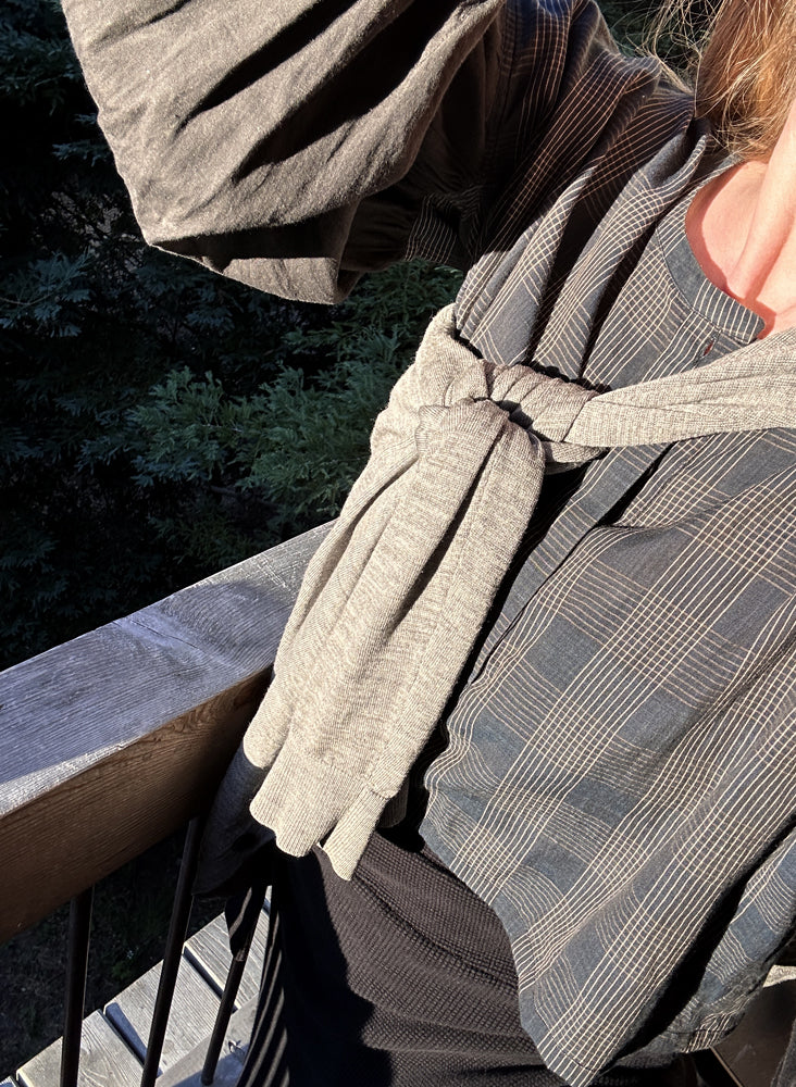 Lilith Shirt, sapphire plaid